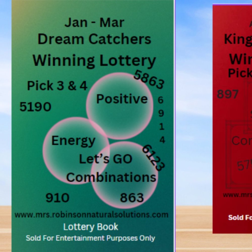 Dream Catchers Winning Lottery     Jan - March